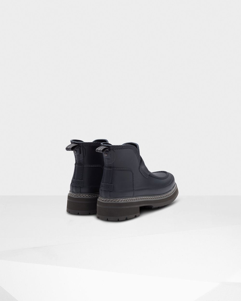 Chelsea Boots Dam - Hunter Refined Stitch Detail Loafers - Marinblå - 684250-KWA